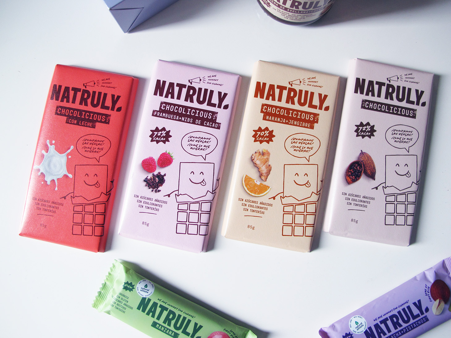 chocolates naturales